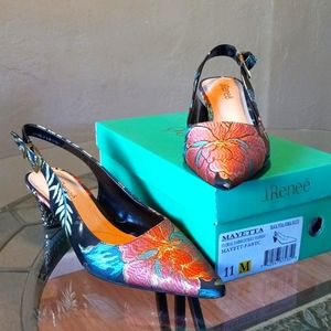 J.Renee Mayetta Slingback pump